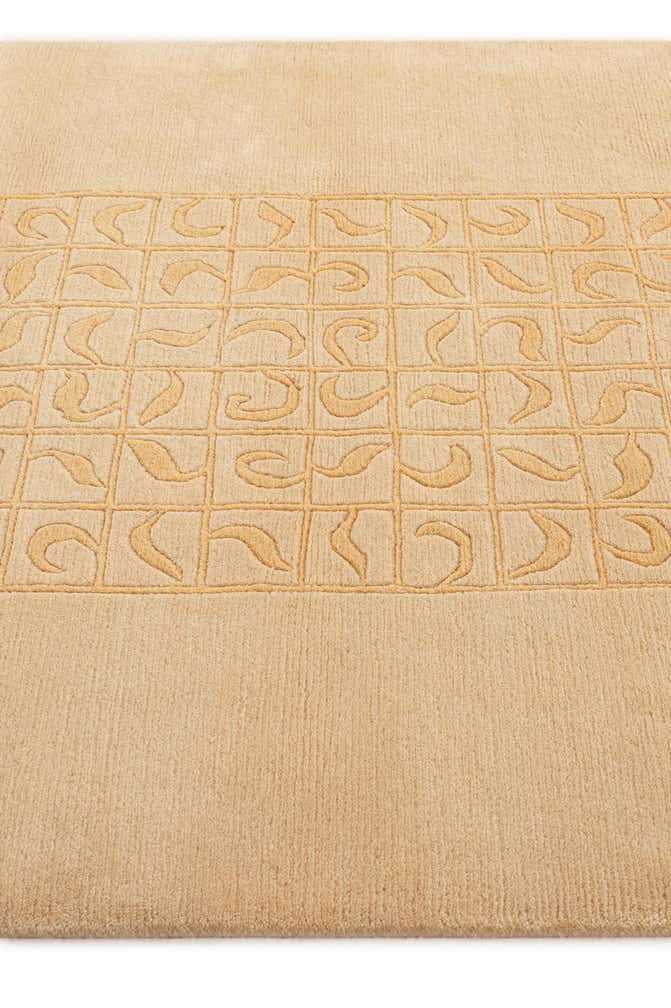 4' 1 x 5' 10 Hand Knotted Nepal Wool Rug