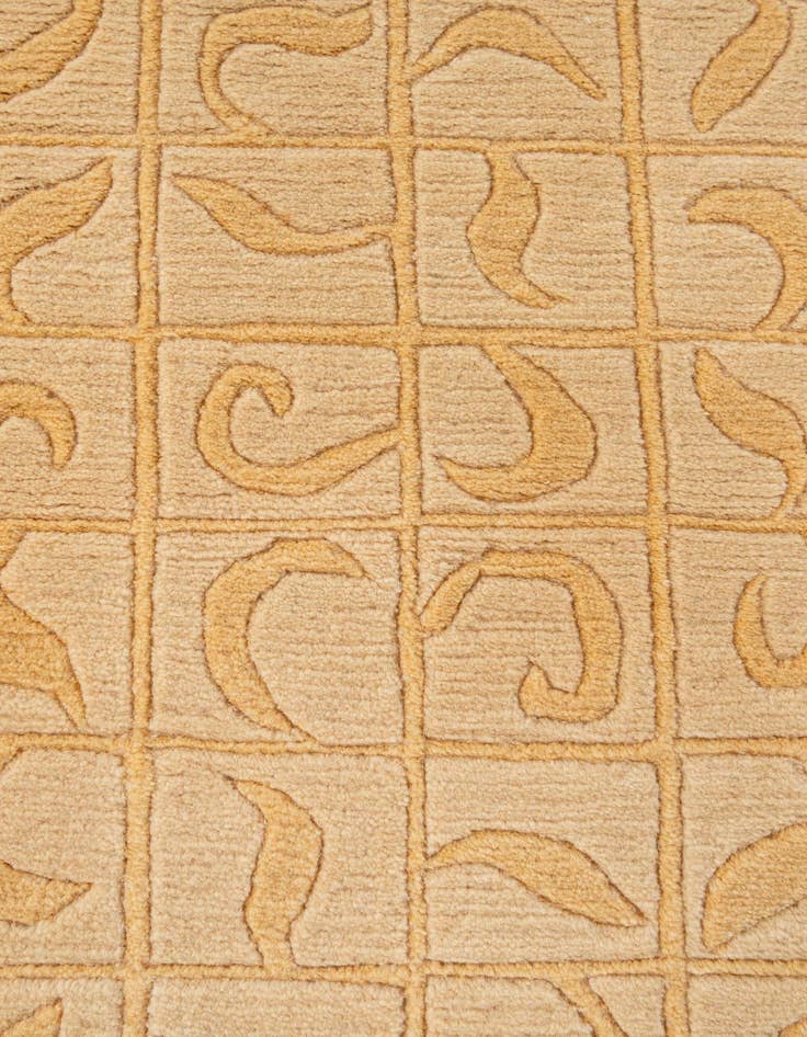 Detail image of 4' 1 x 5' 10  Hand Knotted Nepal Wool Rug