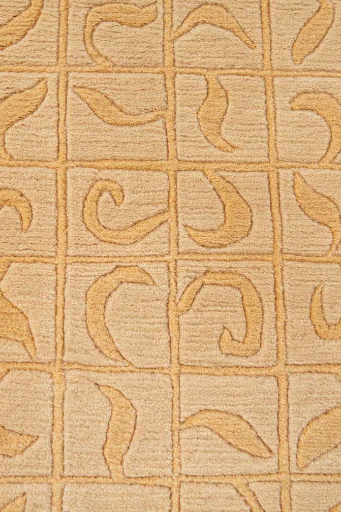 4' 1 x 5' 10 Hand Knotted Nepal Wool Rug