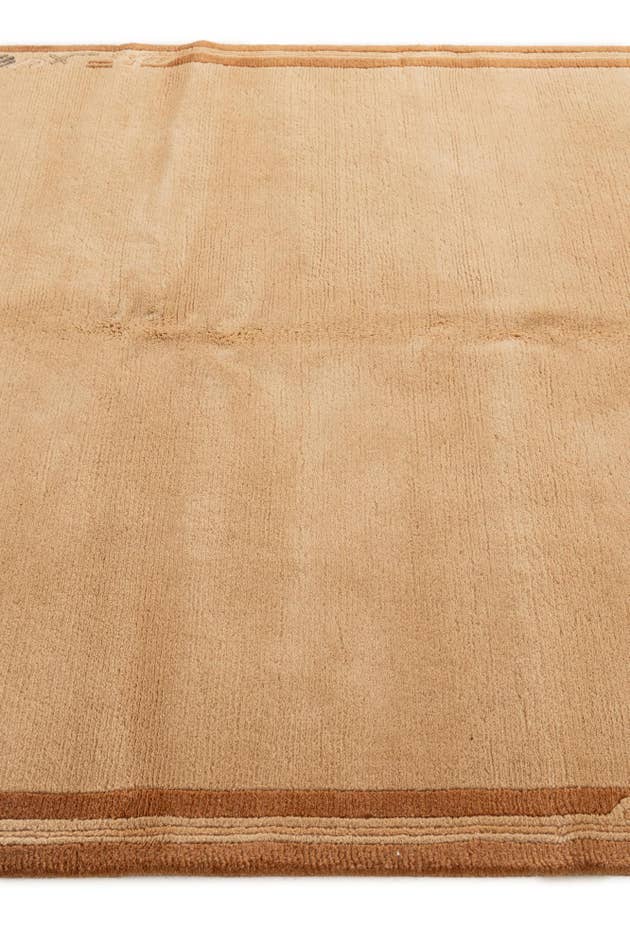 Detail image of 4' 8 x 6' 8 Hand Knotted Nepal Wool Rug