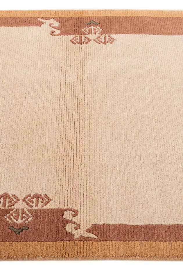 Detail image of 3' 1 x 5' Hand Knotted Nepal Wool Rug