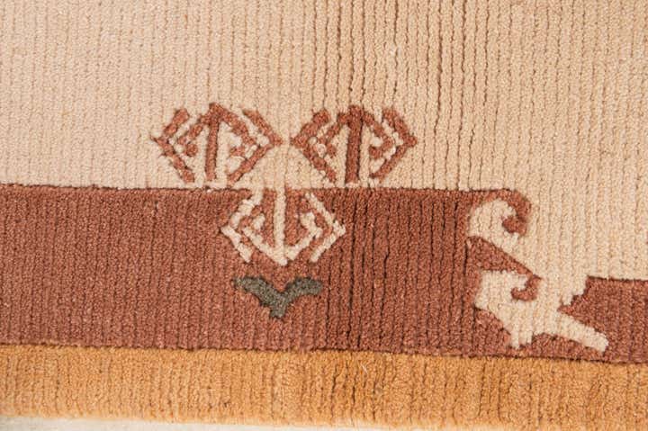 3' 1 x 5' Hand Knotted Nepal Wool Rug