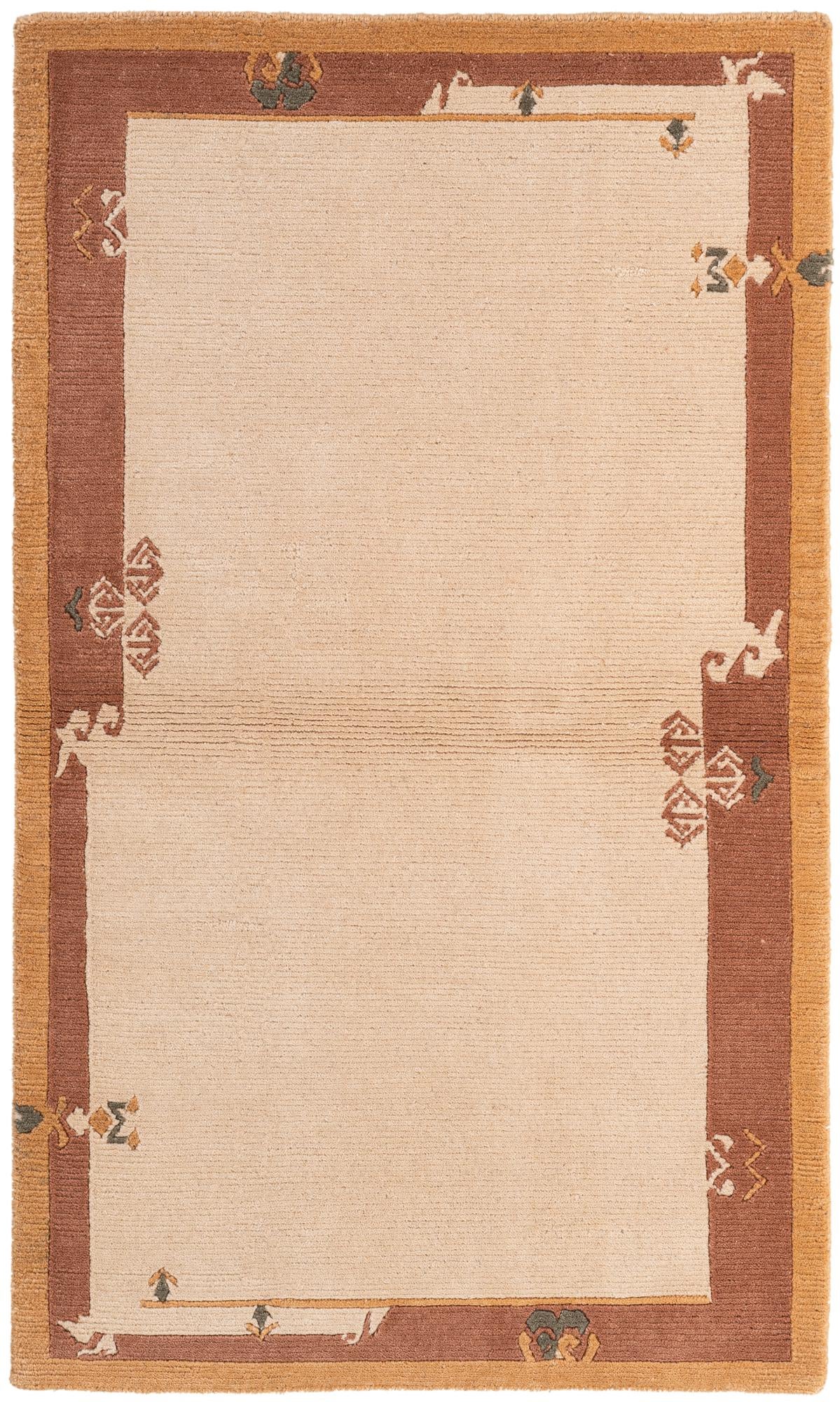 3' 1 x 5' Hand Knotted Nepal Wool Rug