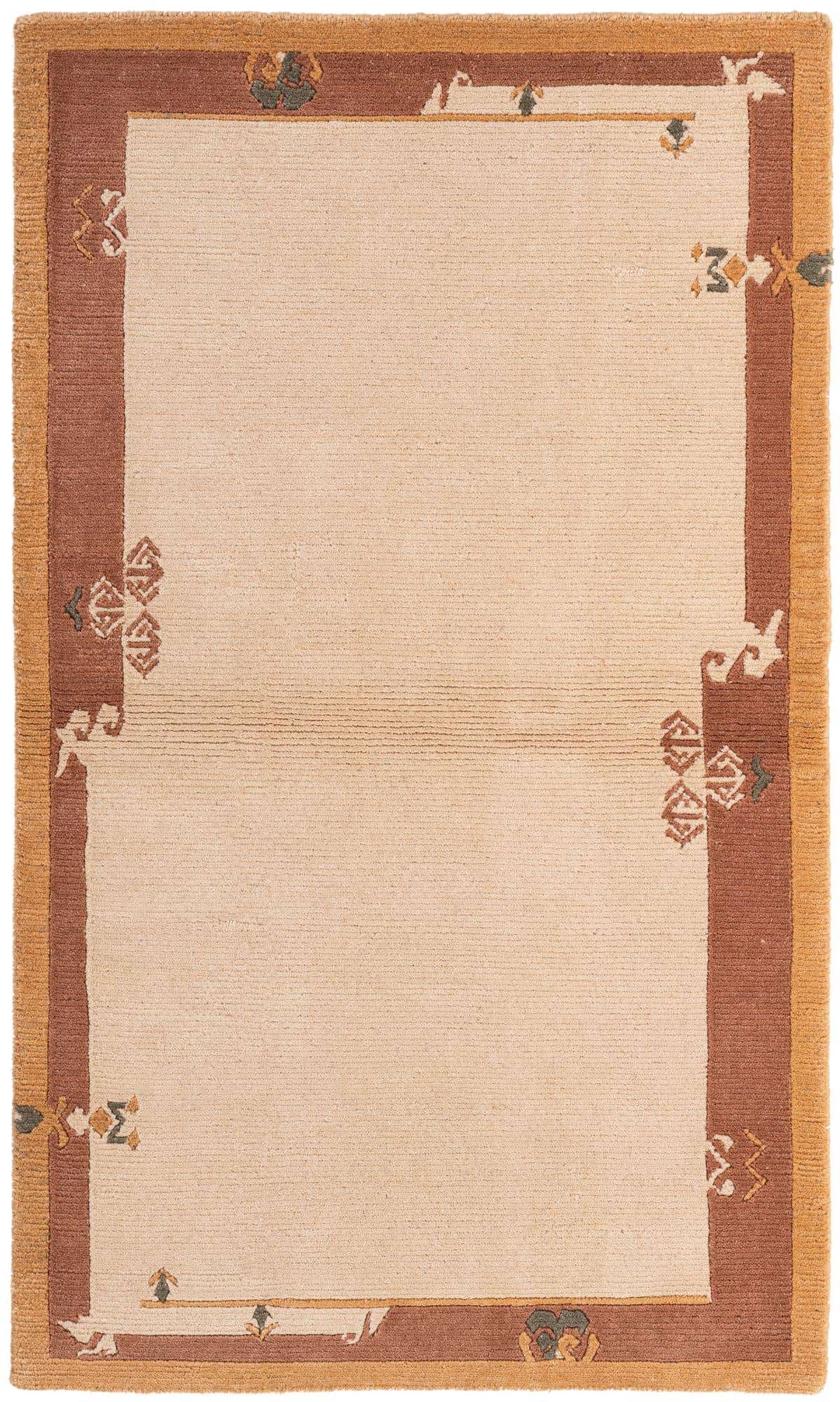 3' 1 x 5' Hand Knotted Nepal Wool Rug