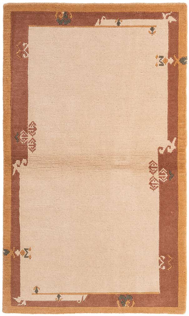 3' 1 x 5' Hand Knotted Nepal Wool Rug