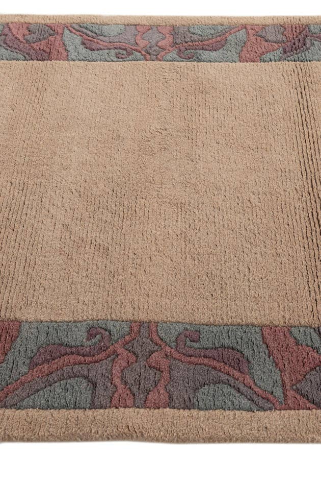 Detail image of 3' 11 x 5' 10 Hand Knotted Nepal Wool Rug