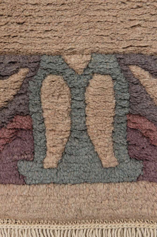 3' 11 x 5' 10 Hand Knotted Nepal Wool Rug