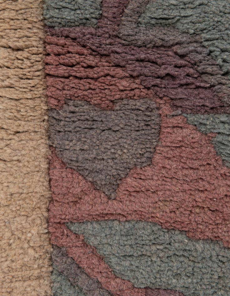 Detail image of 3' 11 x 5' 10  Hand Knotted Nepal Wool Rug