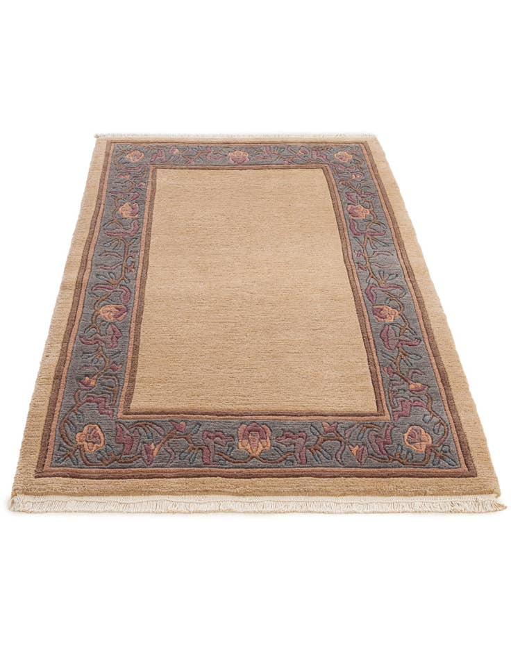 Detail image of 3' 1 x 5' 4 Hand Knotted Nepal Wool Rug