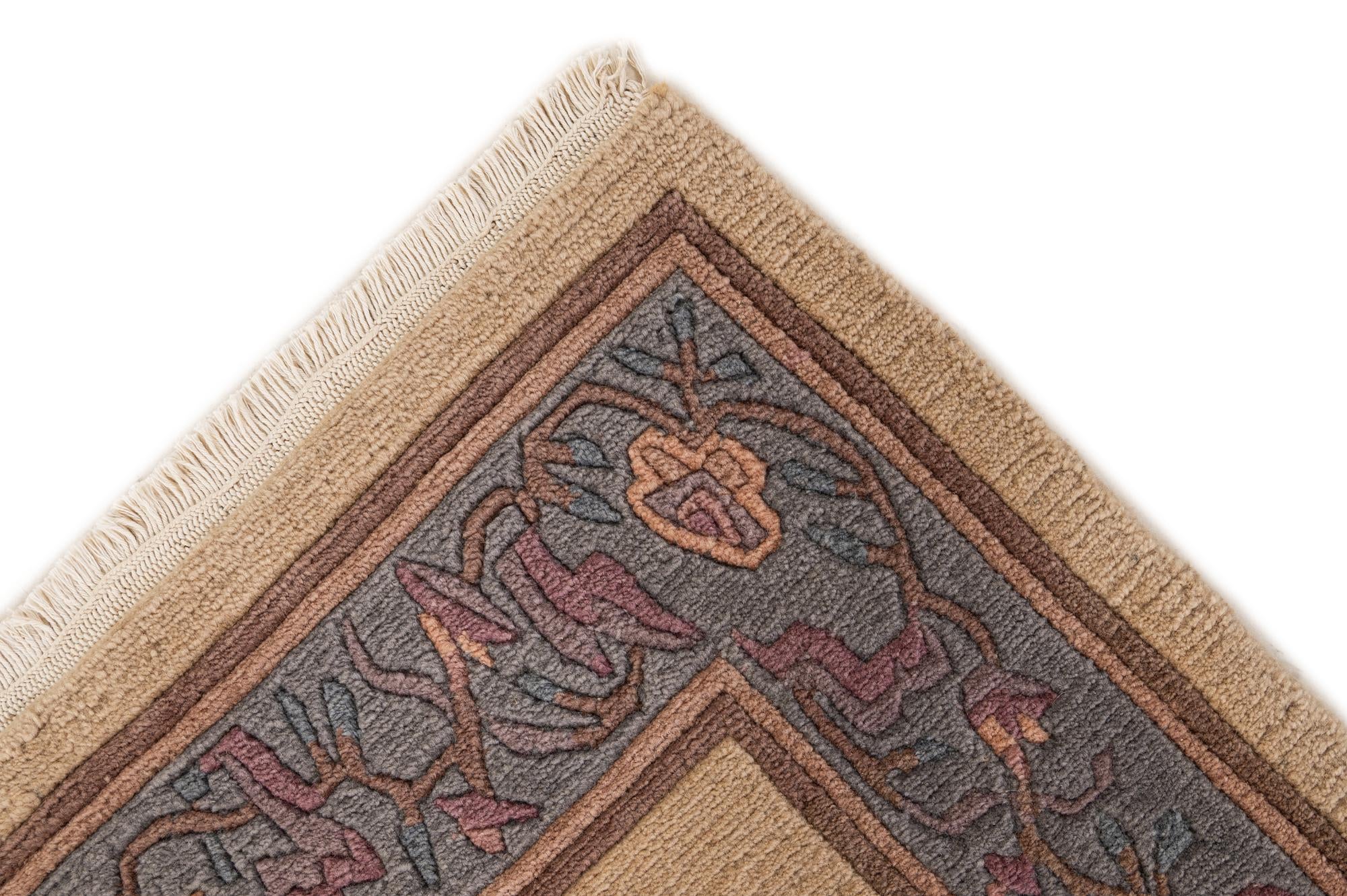 3' 1 x 5' 4 Hand Knotted Nepal Wool Rug