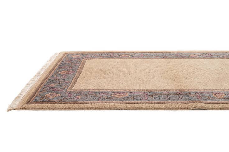 Detail image of 3' 1 x 5' 4 Hand Knotted Nepal Wool Rug