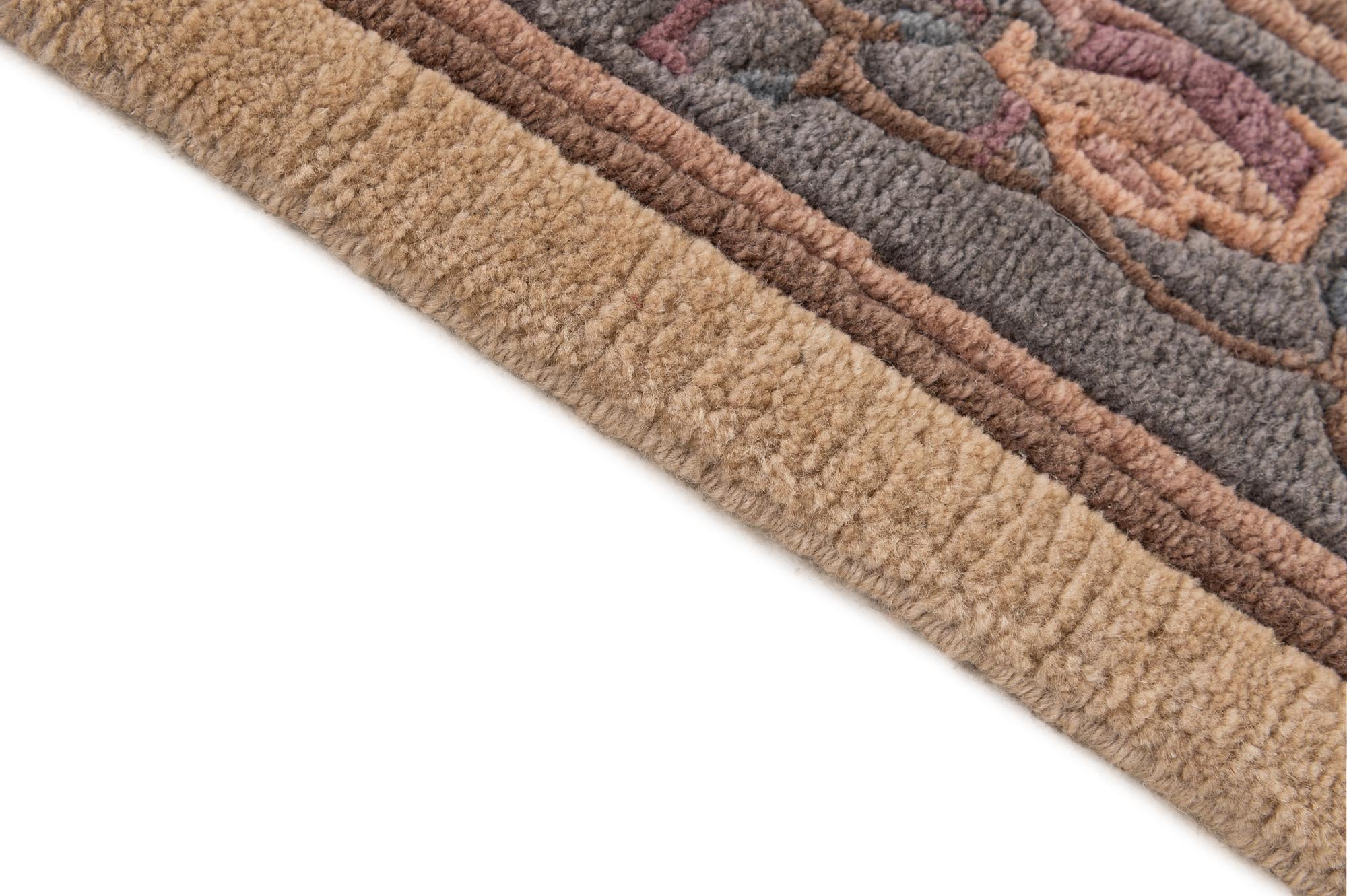 3' 1 x 5' 4 Hand Knotted Nepal Wool Rug