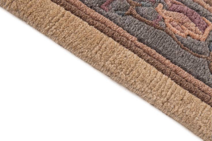 Detail image of 3' 1 x 5' 4 Hand Knotted Nepal Wool Rug