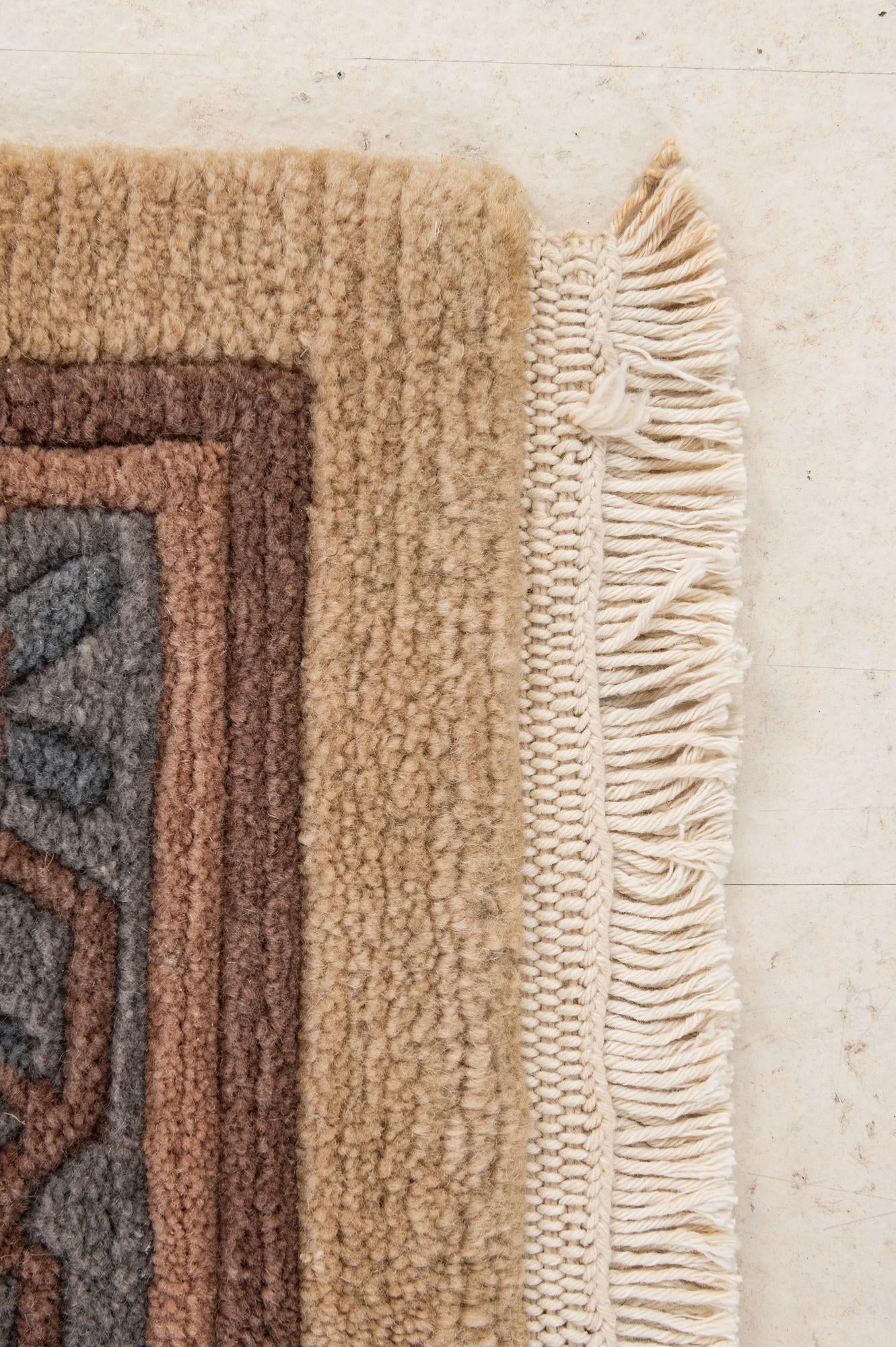 3' 1 x 5' 4 Hand Knotted Nepal Wool Rug