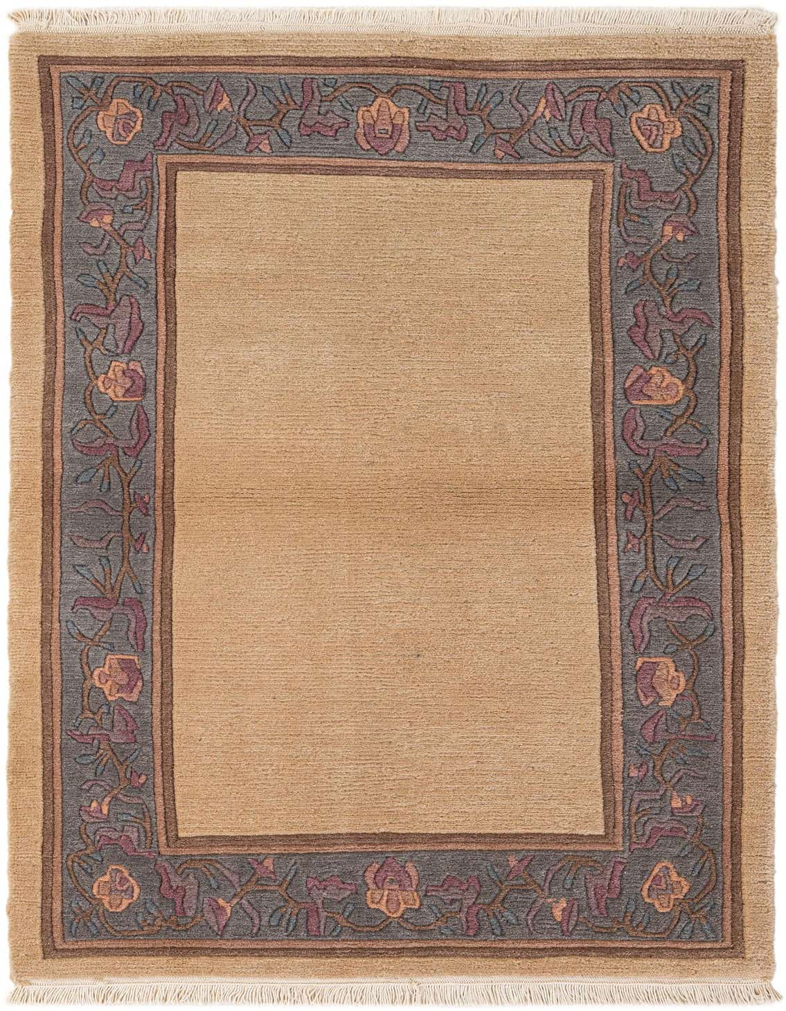 3' 1 x 5' 4 Hand Knotted Nepal Wool Rug