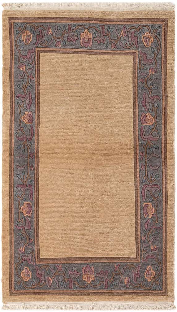 3' 1 x 5' 4 Hand Knotted Nepal Wool Rug