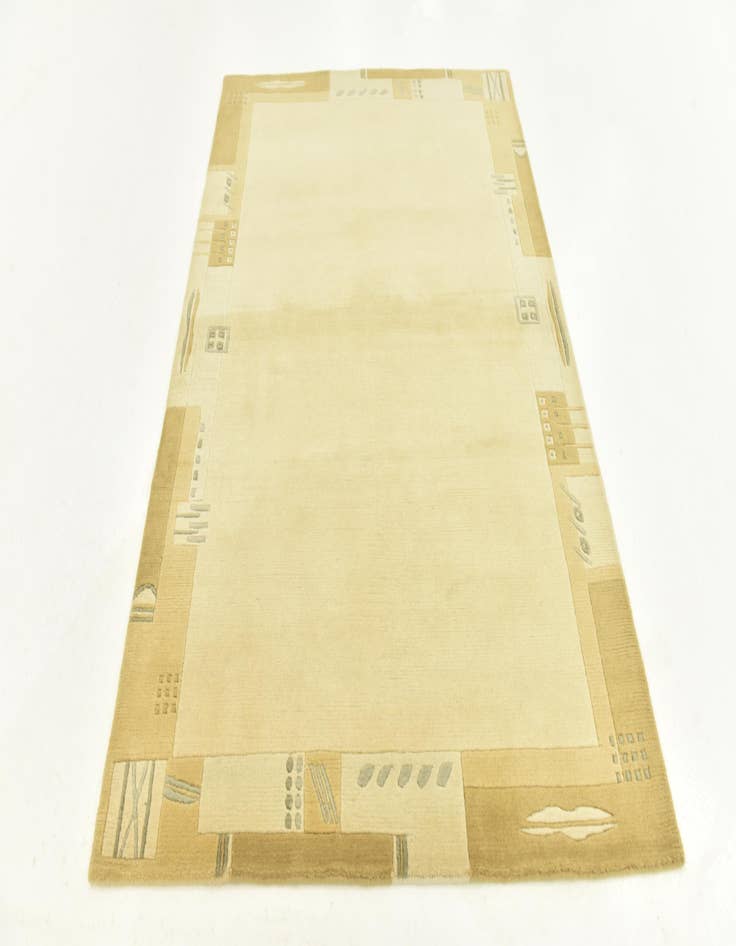 Detail image of 4' x 5' 10  Hand Knotted Nepal Wool Rug