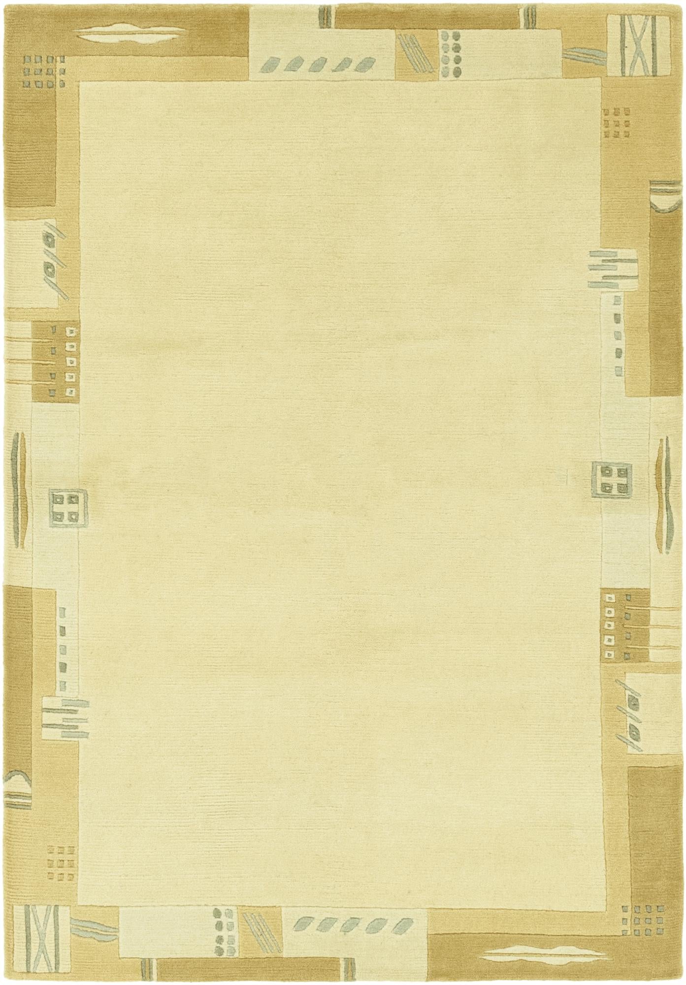 4' x 5' 10 Hand Knotted Nepal Wool Rug