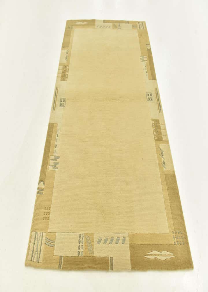 4' x 5' 10 Hand Knotted Nepal Wool Rug
