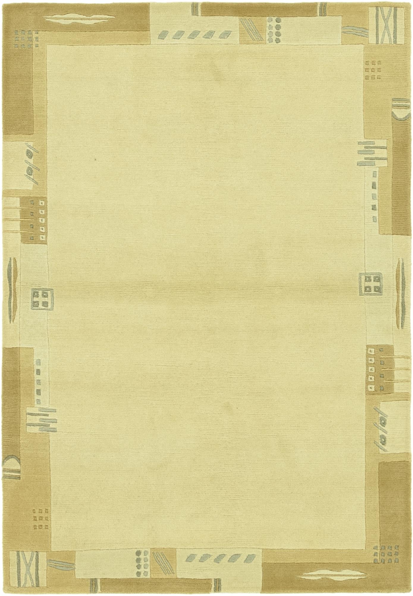 4' x 5' 10 Hand Knotted Nepal Wool Rug