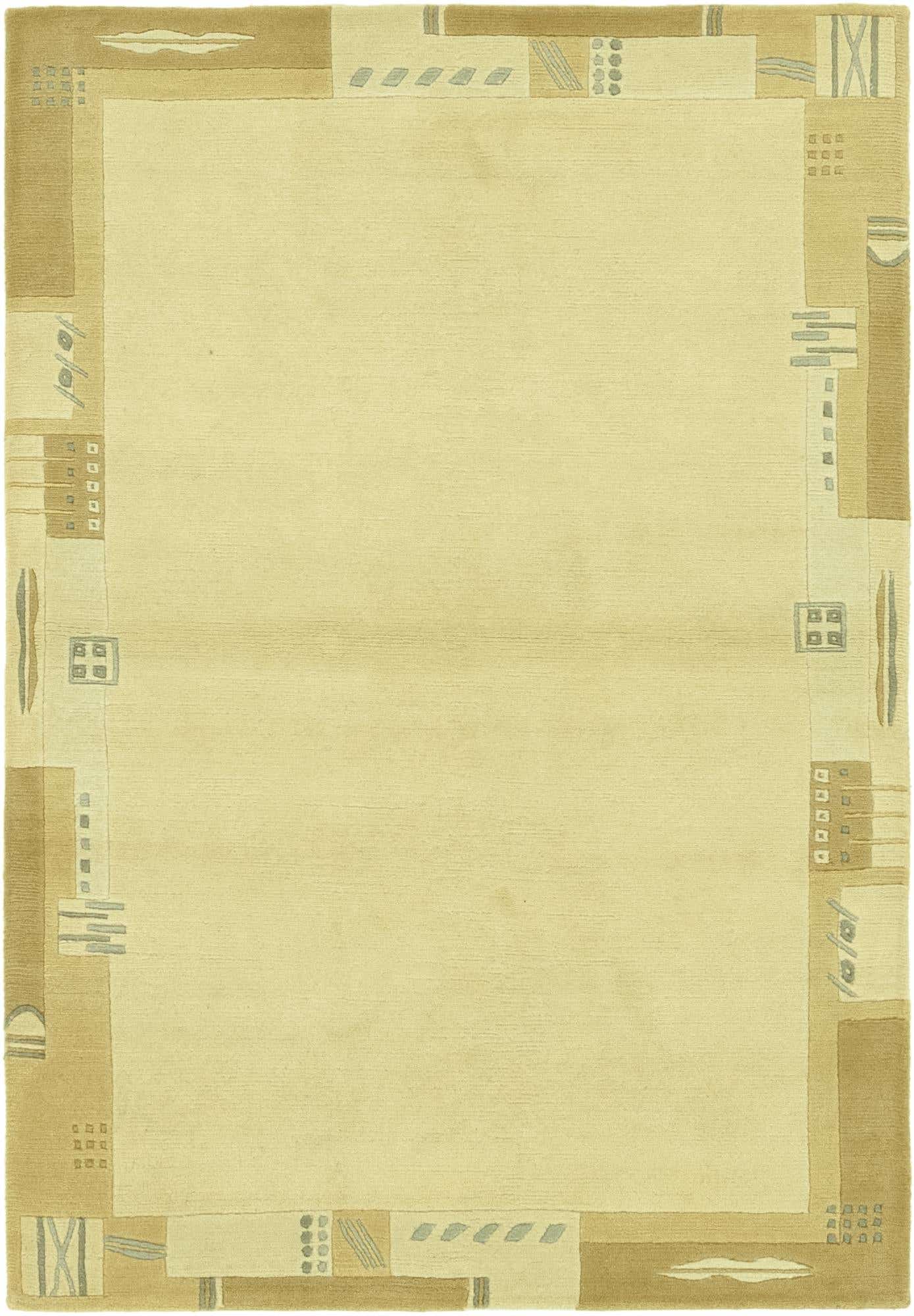 4' x 5' 10 Hand Knotted Nepal Wool Rug