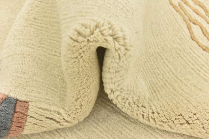 7' 8 x 9' Hand Knotted Nepal Wool Rug