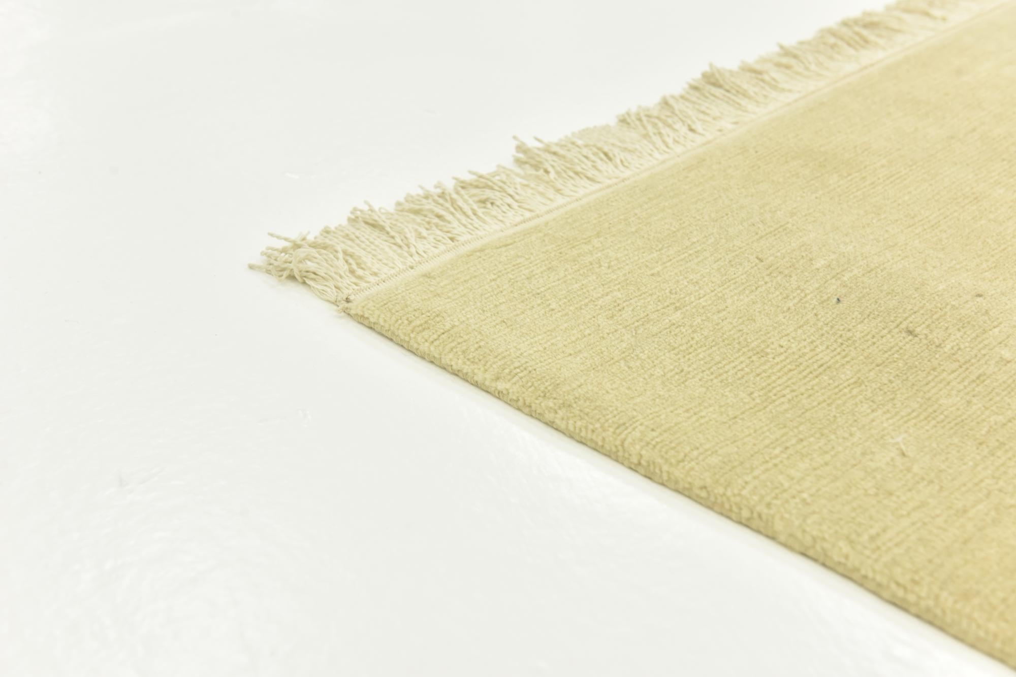 5' 8 x 8' Hand Knotted Nepal Wool Rug