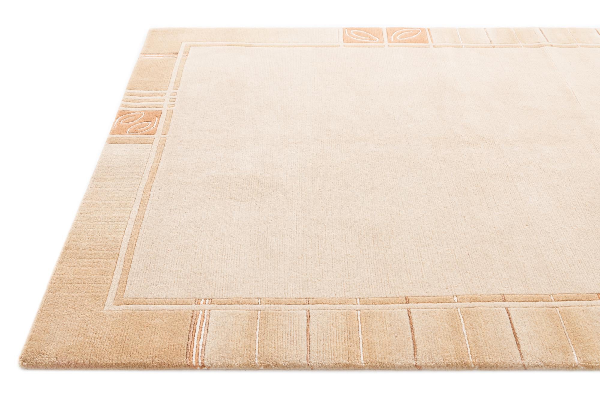 4' 8 x 6' 8 Hand Knotted Nepal Rug