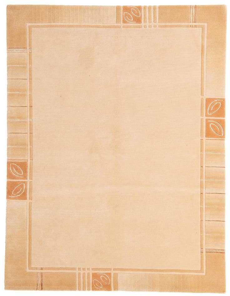 Detail image of 4' 8 x 6' 8 Hand Knotted Nepal Rug