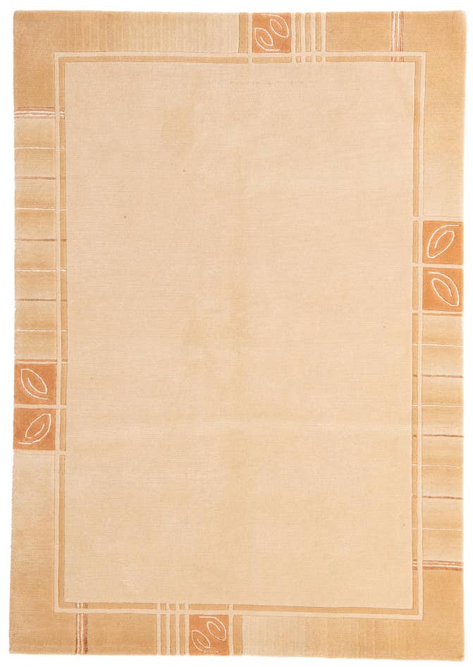 Detail image of 4' 8 x 6' 8 Hand Knotted Nepal Rug