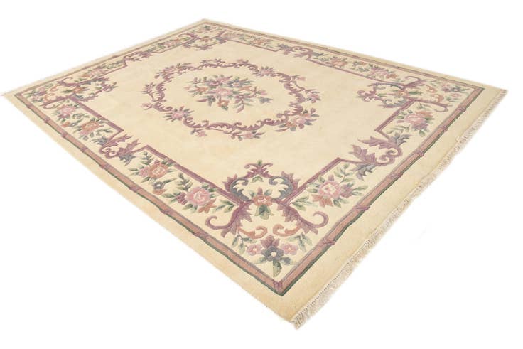 Detail image of 8' 4 x 11' 5 Hand Knotted Nepal Wool Rug