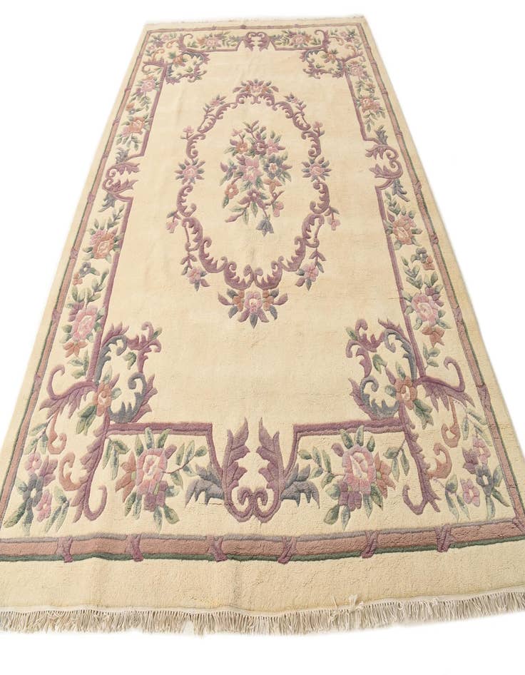 Detail image of 8' 4 x 11' 5 Hand Knotted Nepal Wool Rug