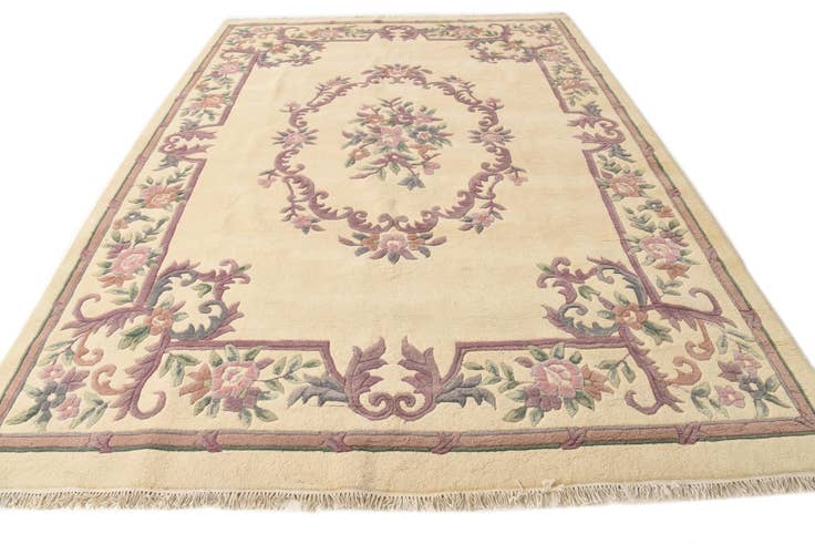 Detail image of 8' 4 x 11' 5 Hand Knotted Nepal Wool Rug