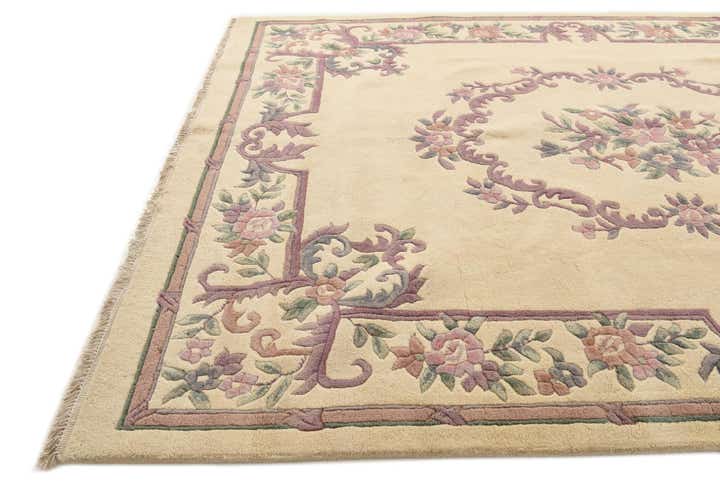 8' 4 x 11' 5 Hand Knotted Nepal Wool Rug