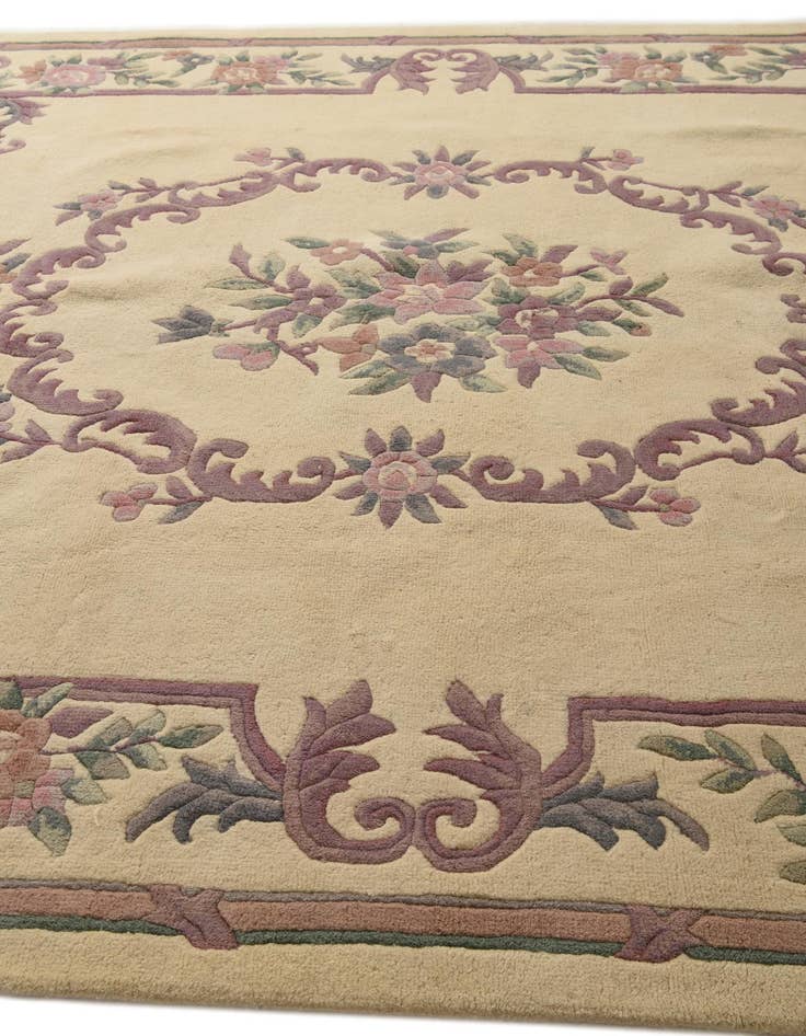 Detail image of 8' 4 x 11' 5 Hand Knotted Nepal Wool Rug