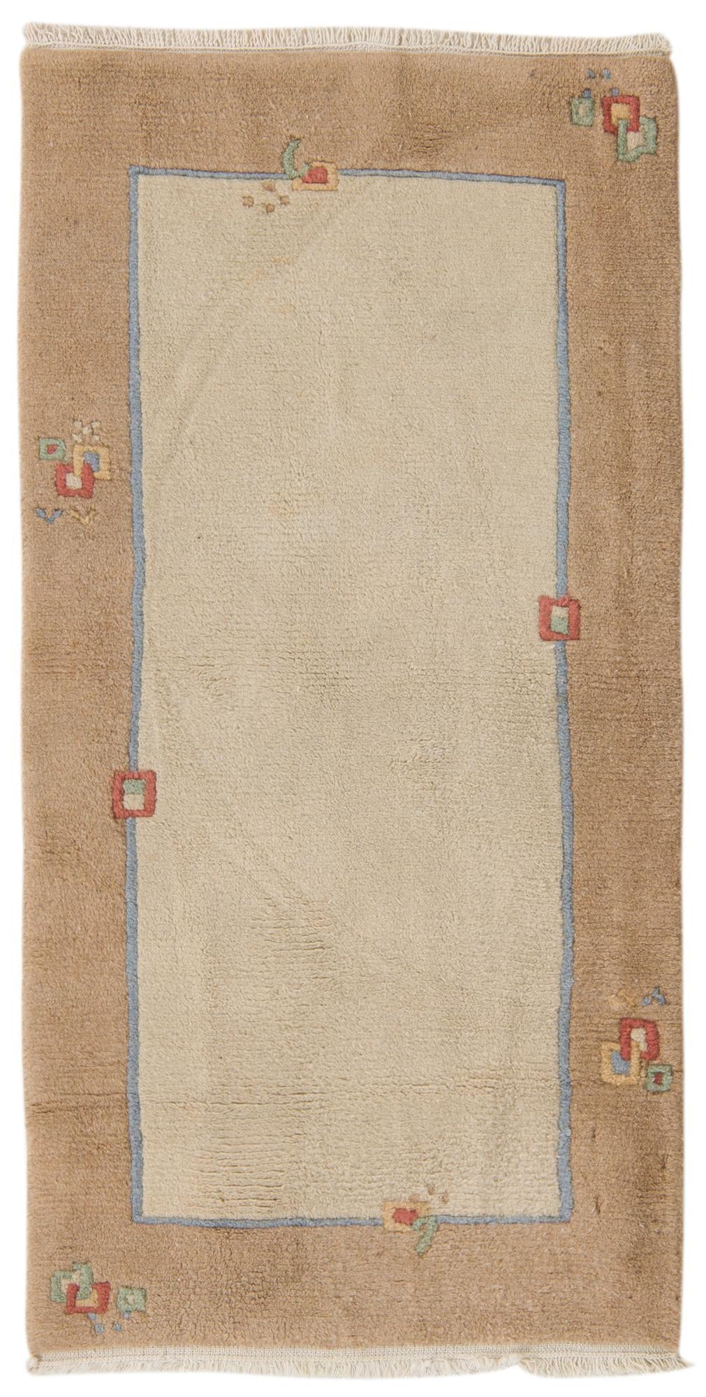 70cm x 140cm anudado a mano nepal Alfombra Lana