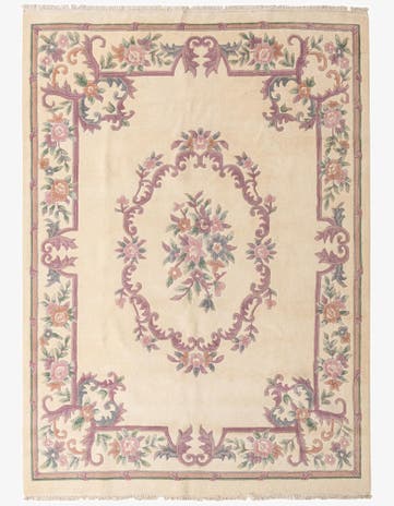 8' 4 x 11' 5 Hand Knotted Nepal Wool Rug