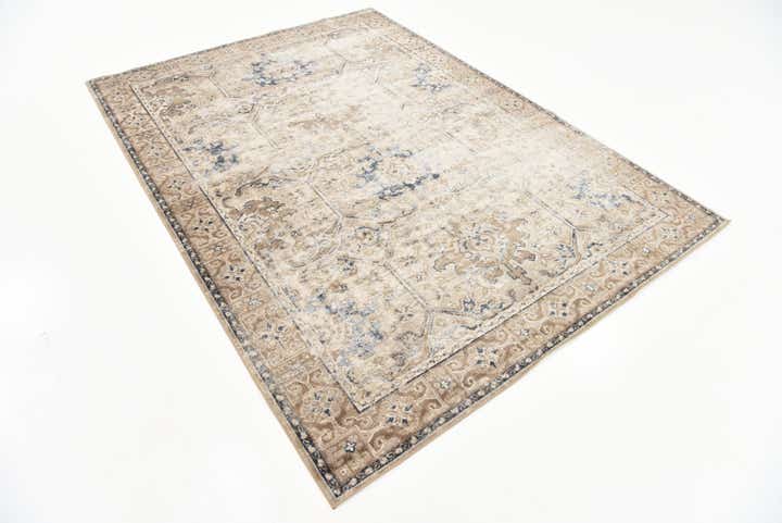 160cm x 225cm New Vintage Rug