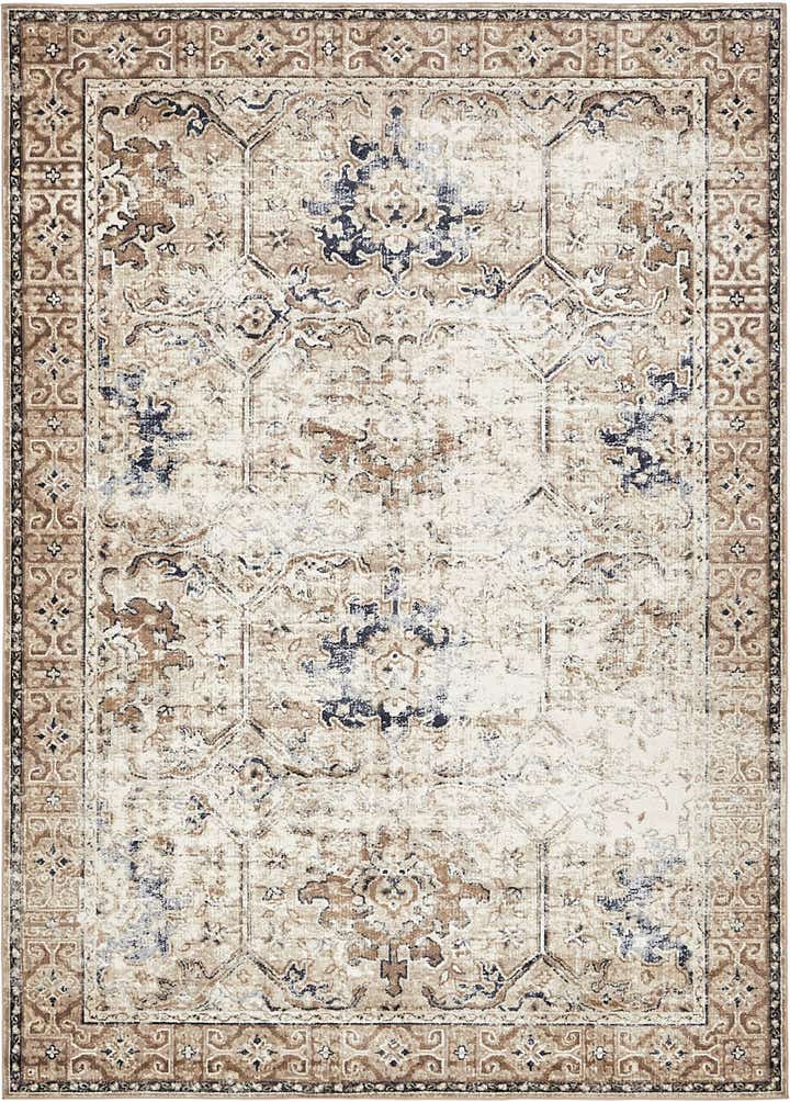 160cm x 225cm New Vintage Rug
