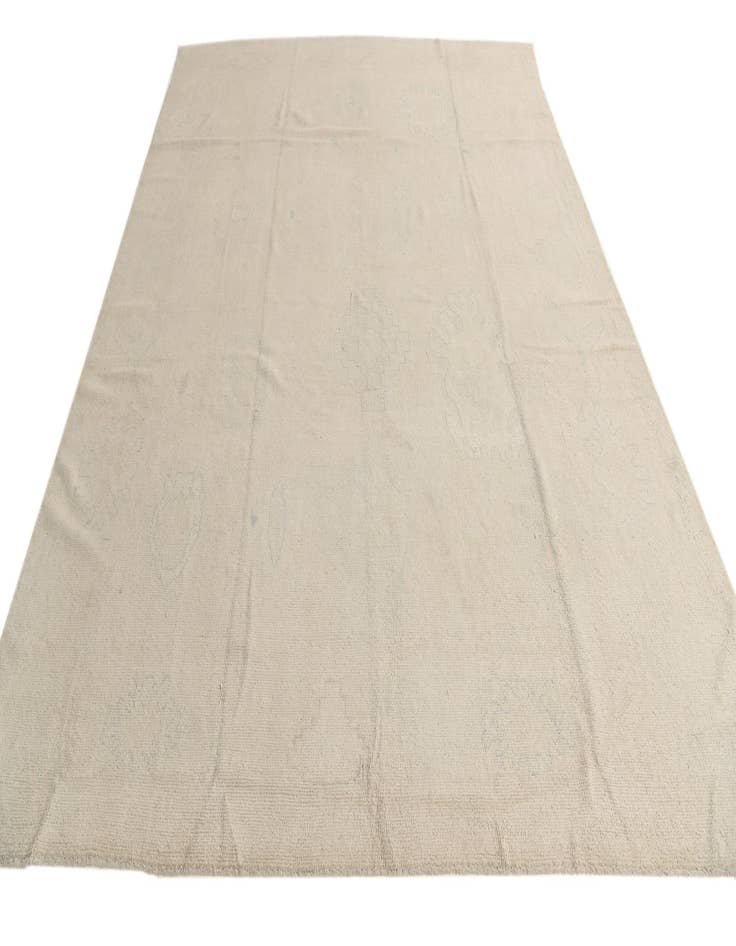 Detail image of 8' 6 x 11' 5  Hand Knotted Oushak Wool Rug