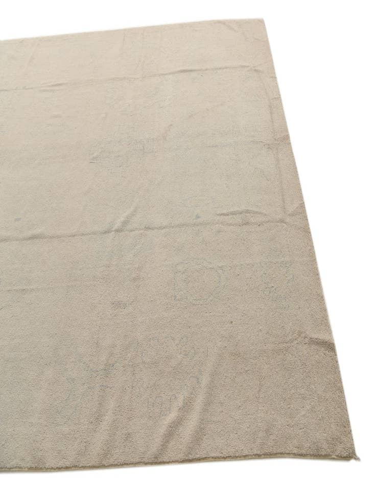 Detail image of 8' 6 x 11' 5  Hand Knotted Oushak Wool Rug