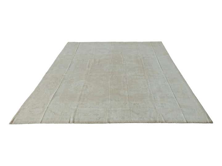 8' 11 x 11' 11 Hand Knotted Oushak Wool Rug