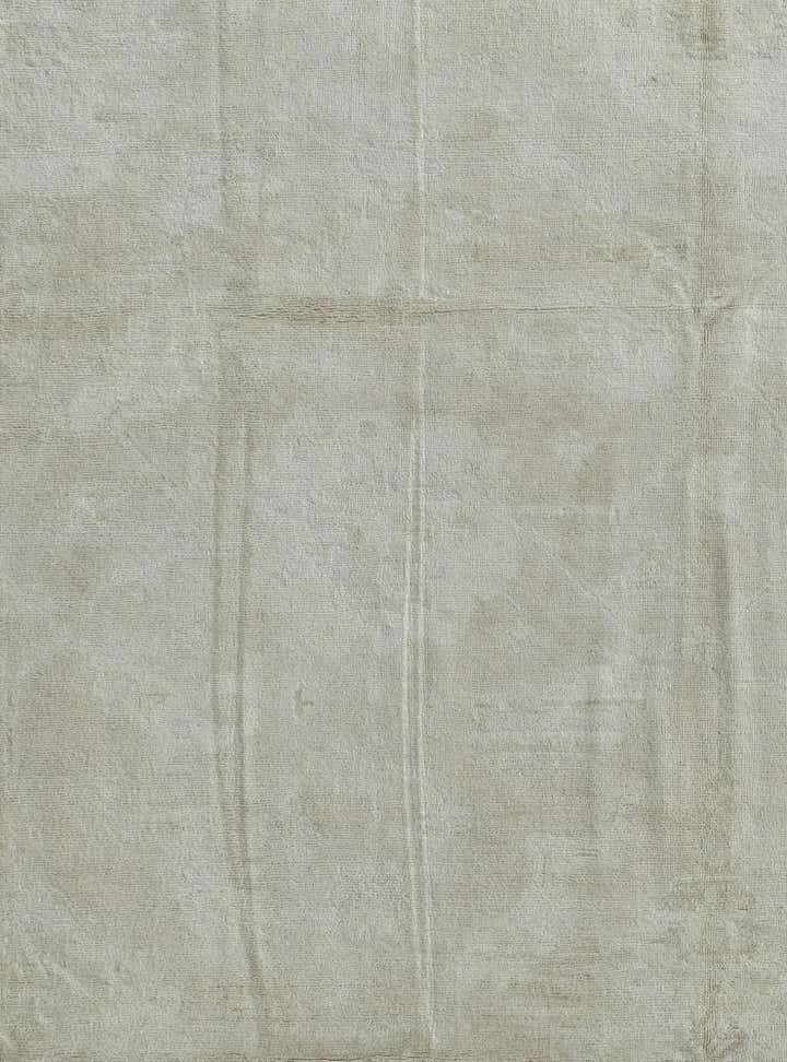 8' 11 x 11' 11 Hand Knotted Oushak Wool Rug