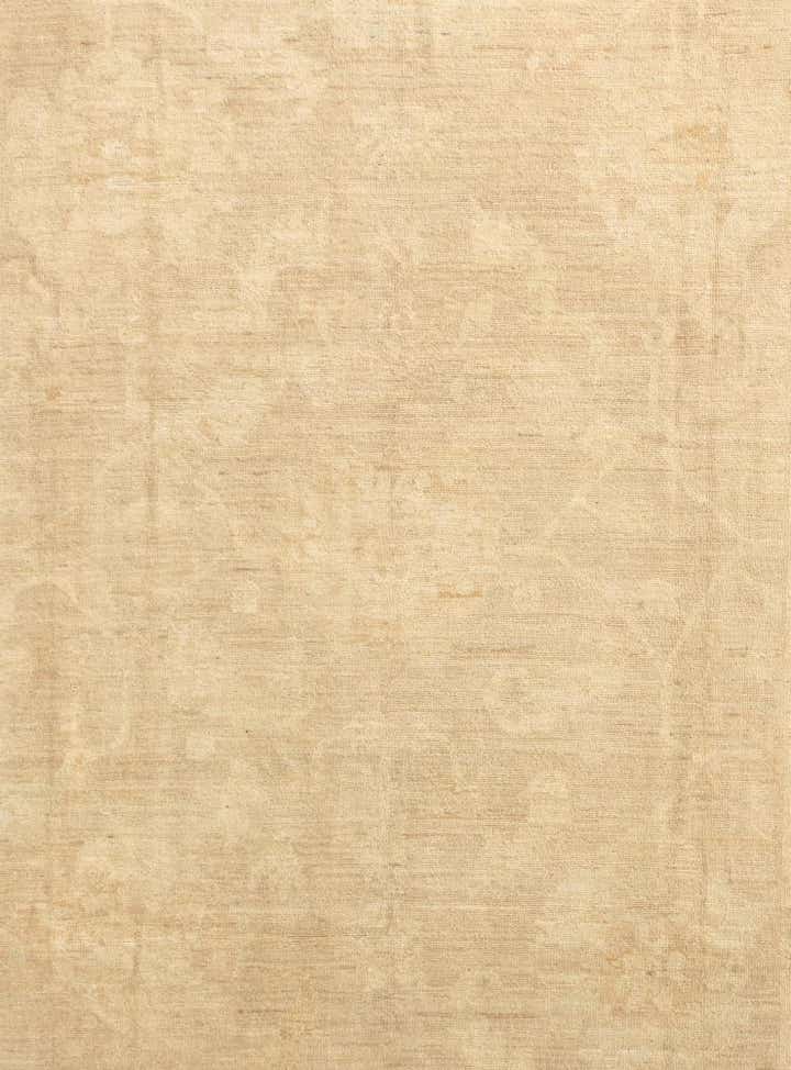 8' 7 x 12' 1 Hand Knotted Oushak Wool Rug