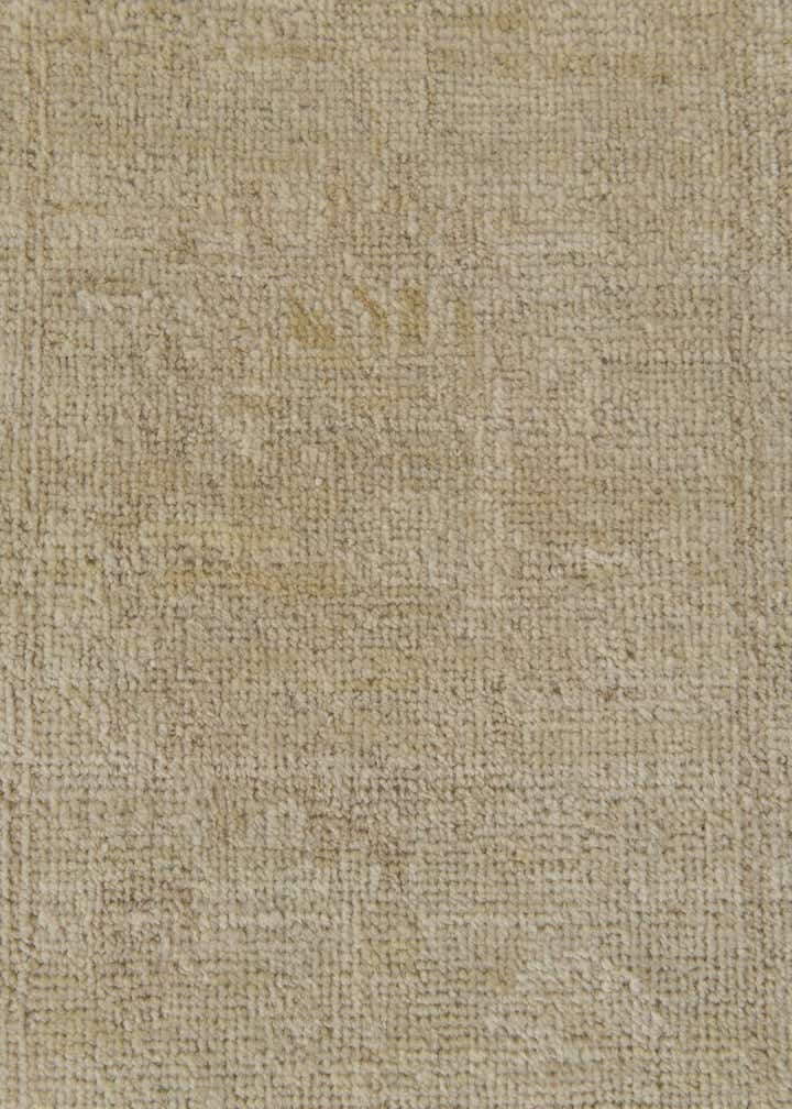 8' 7 x 12' 1 Hand Knotted Oushak Wool Rug