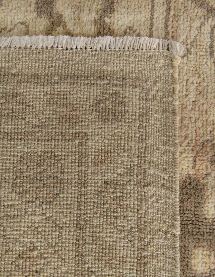 Detail image of 9' 2 x 12' 7  Hand Knotted Oushak Wool Rug
