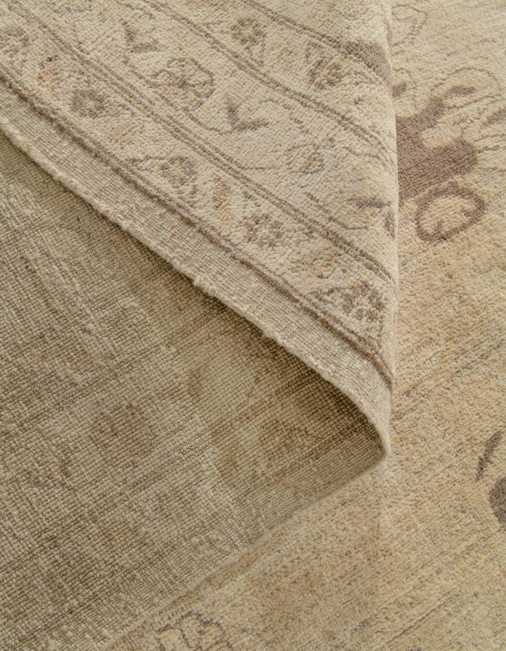 Detail image of 9' 2 x 12' 7  Hand Knotted Oushak Wool Rug