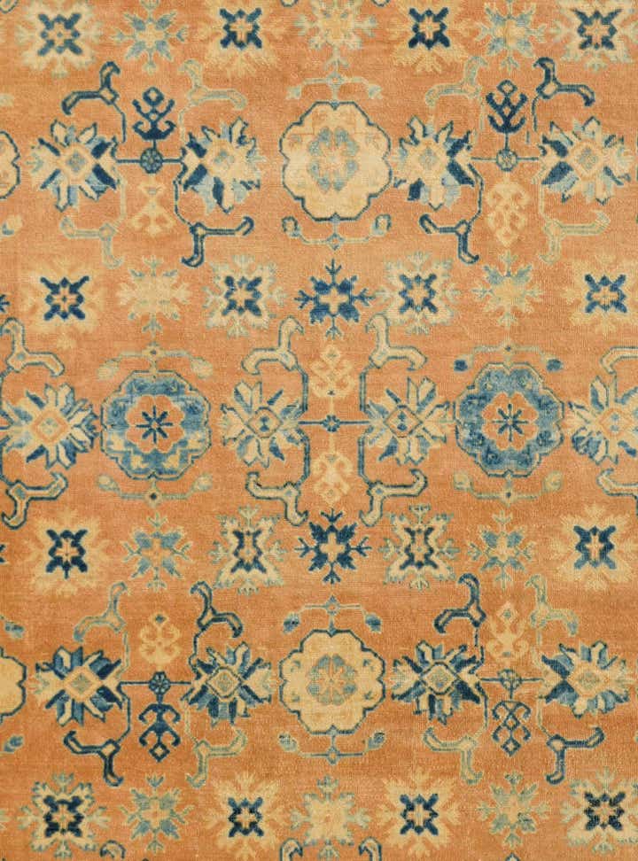 8' 2 x 9' 10 Hand Knotted Oushak Wool Rug