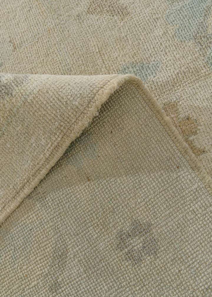 10' 5 x 13' 11 Hand Knotted Oushak Wool Rug
