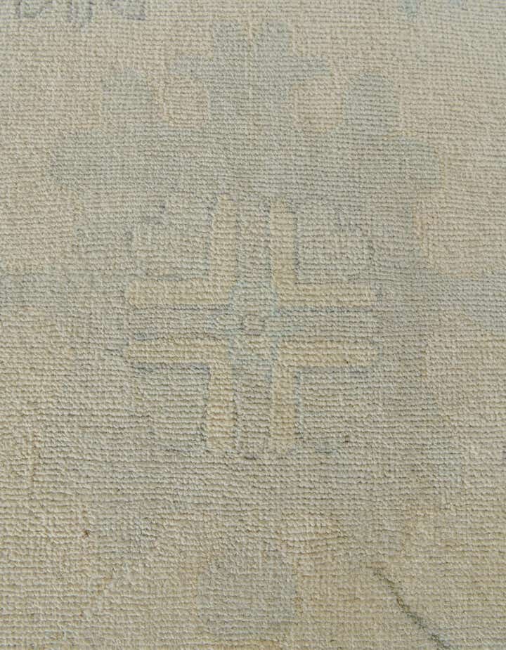 10' 5 x 13' 11 Hand Knotted Oushak Wool Rug